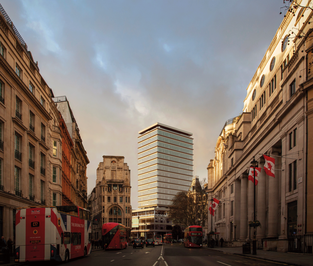 up_of_Exterior_at_Sunset_with_London_buses_in_the_foreground_Credit_Lifschutz_Davidson_Sandilands